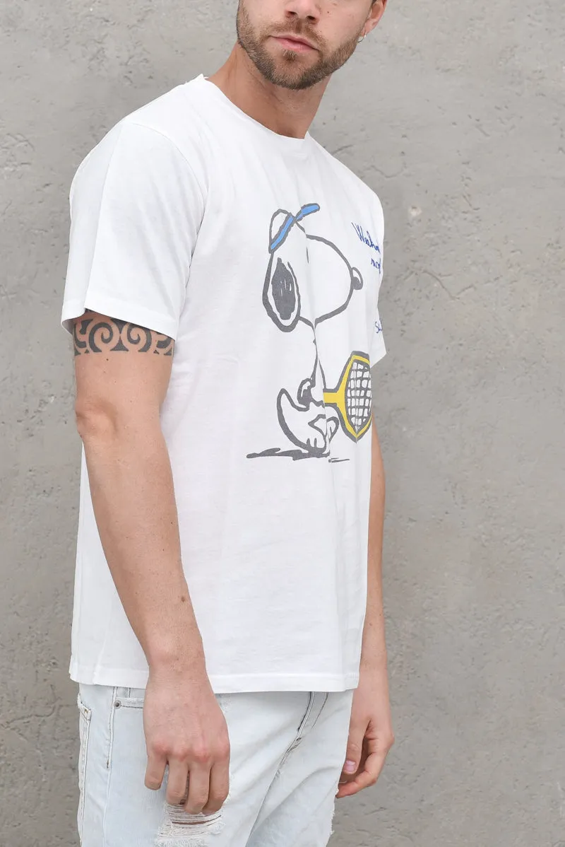 T-shirt Man Cotton Classic - Snoopy Weekend 01N