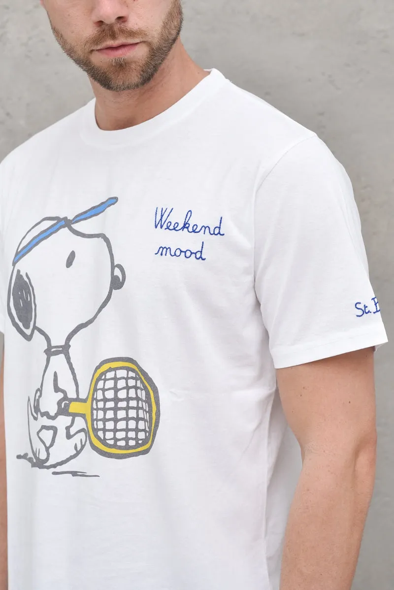 T-shirt Man Cotton Classic - Snoopy Weekend 01N
