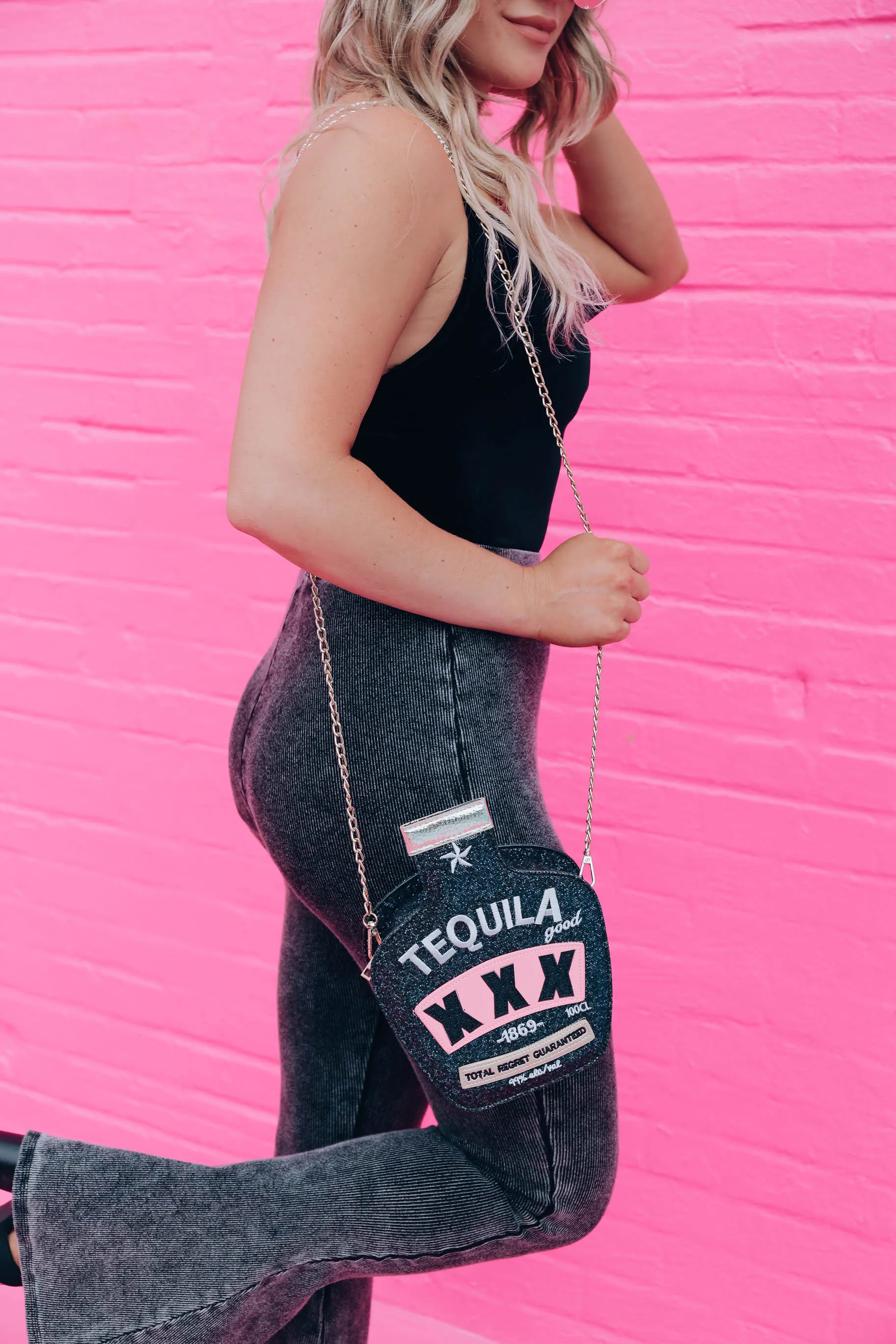 Tequila Lover Purse - Black