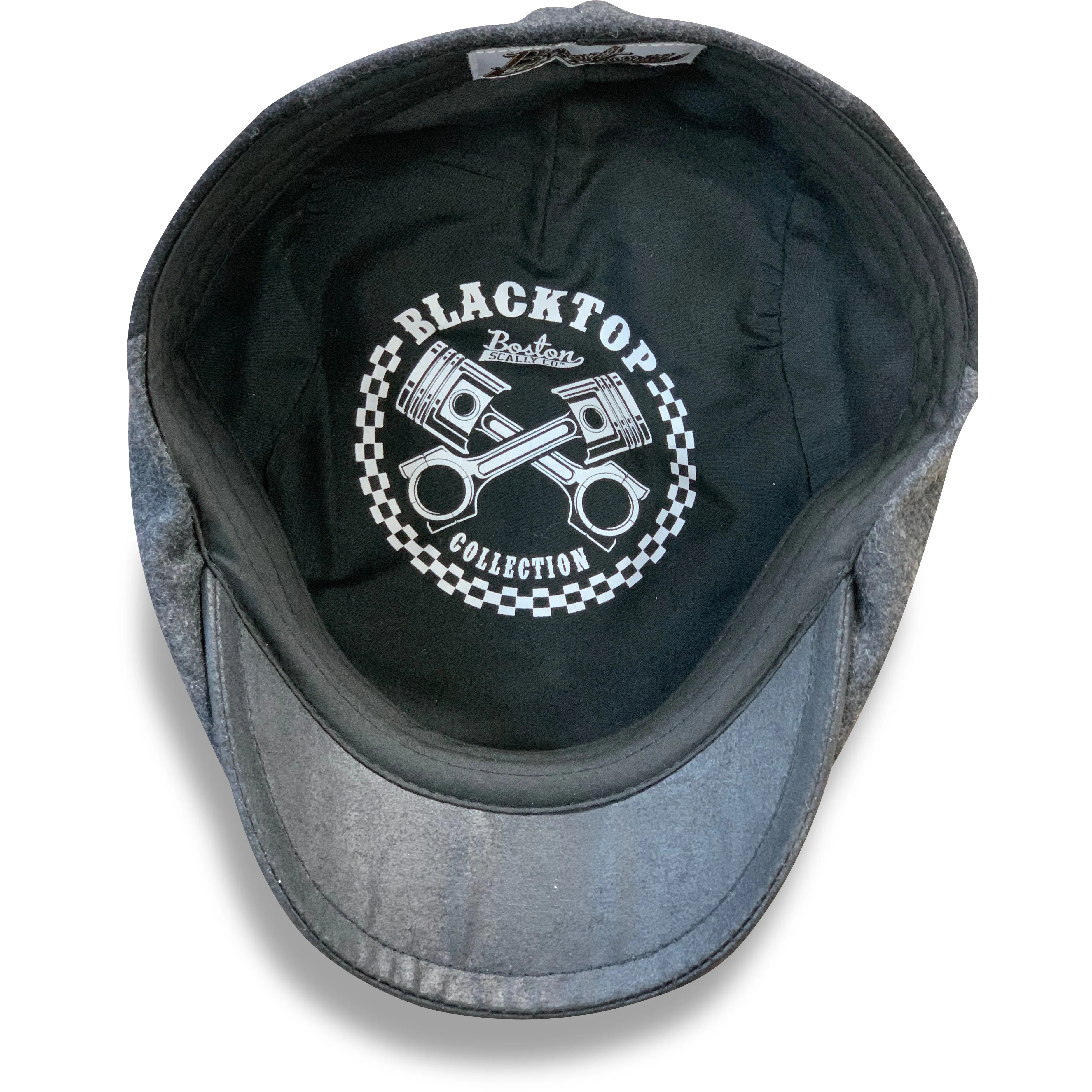 The Blacktop Boston Scally Cap - Asphalt