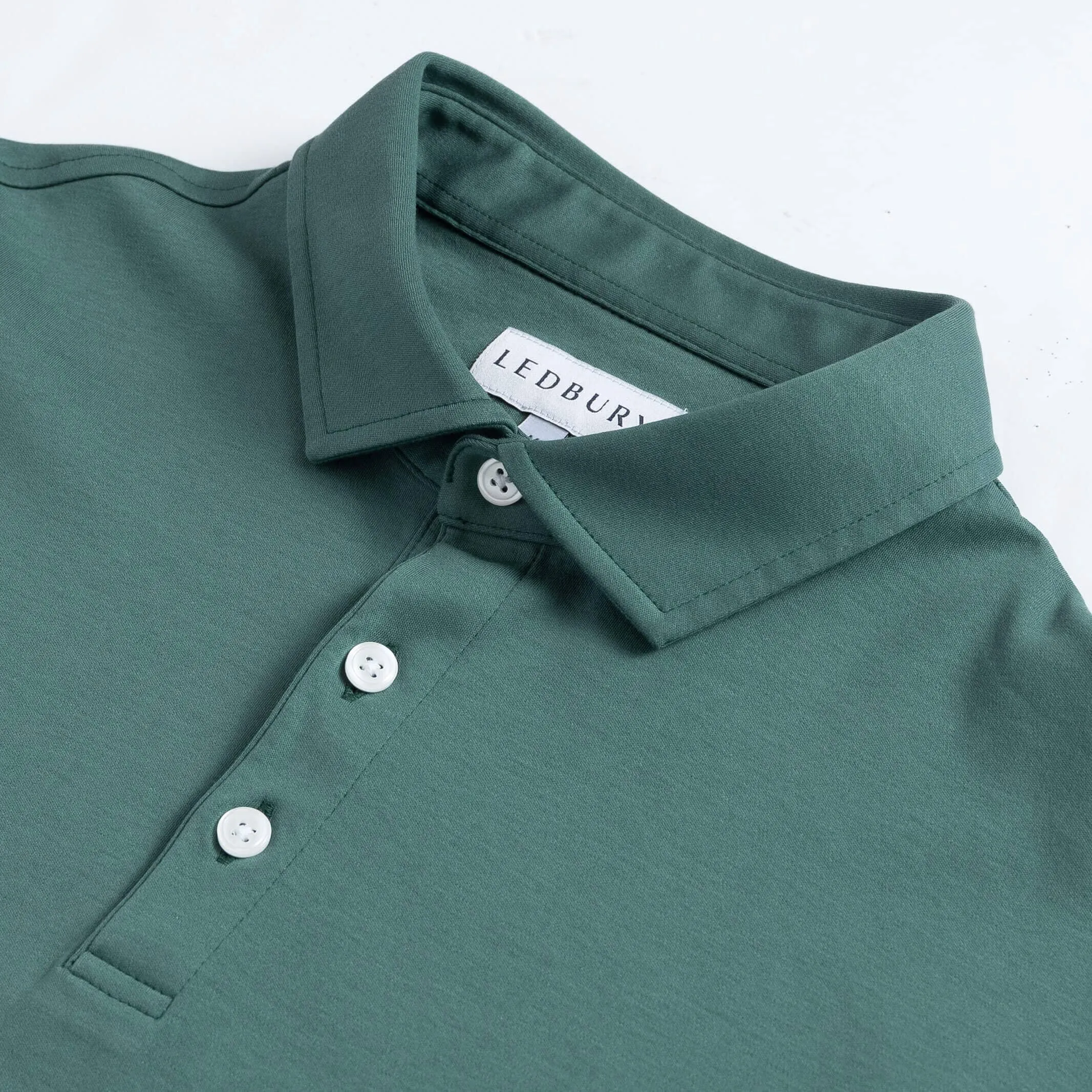 The Green Arlon Knit Custom Polo