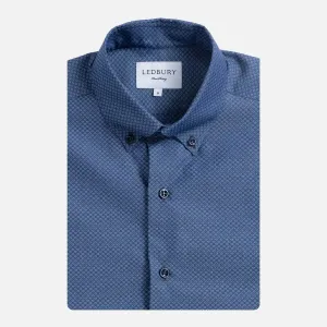 The Medium Blue Stanley Print Custom Shirt