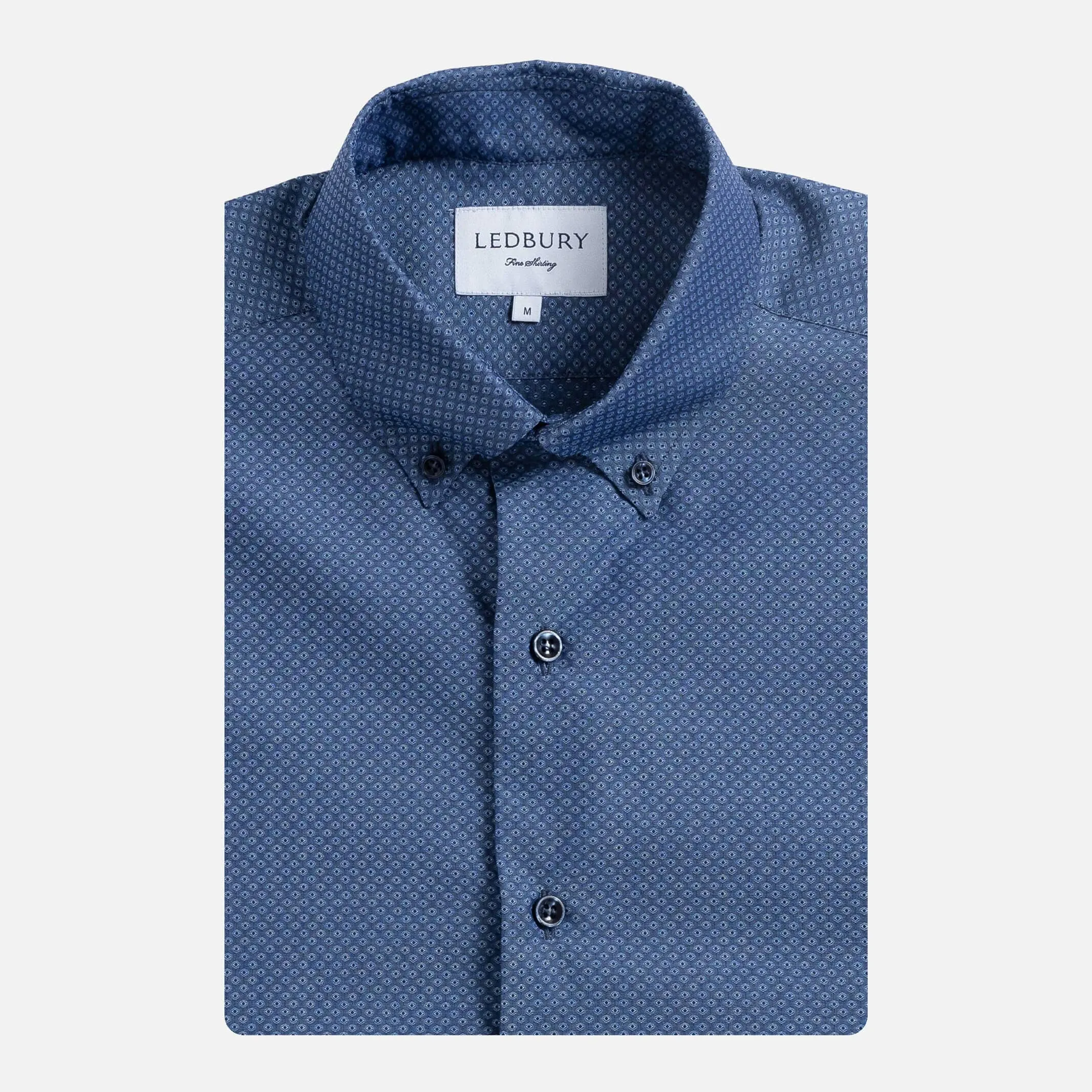 The Medium Blue Stanley Print Custom Shirt