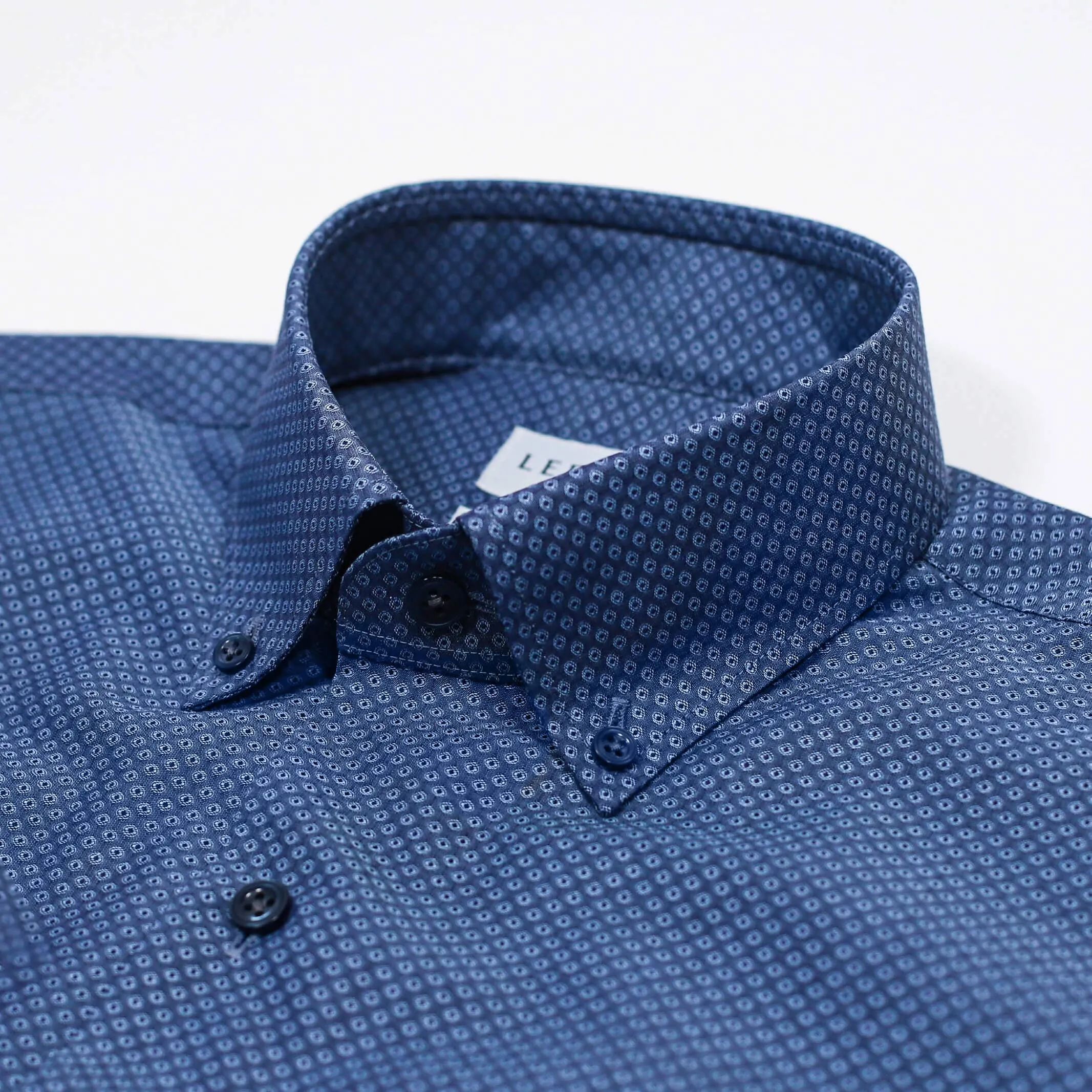 The Medium Blue Stanley Print Custom Shirt