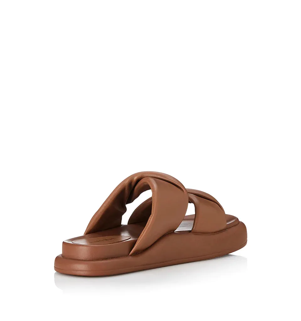 Therese Pecan Leather