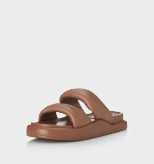Therese Pecan Leather