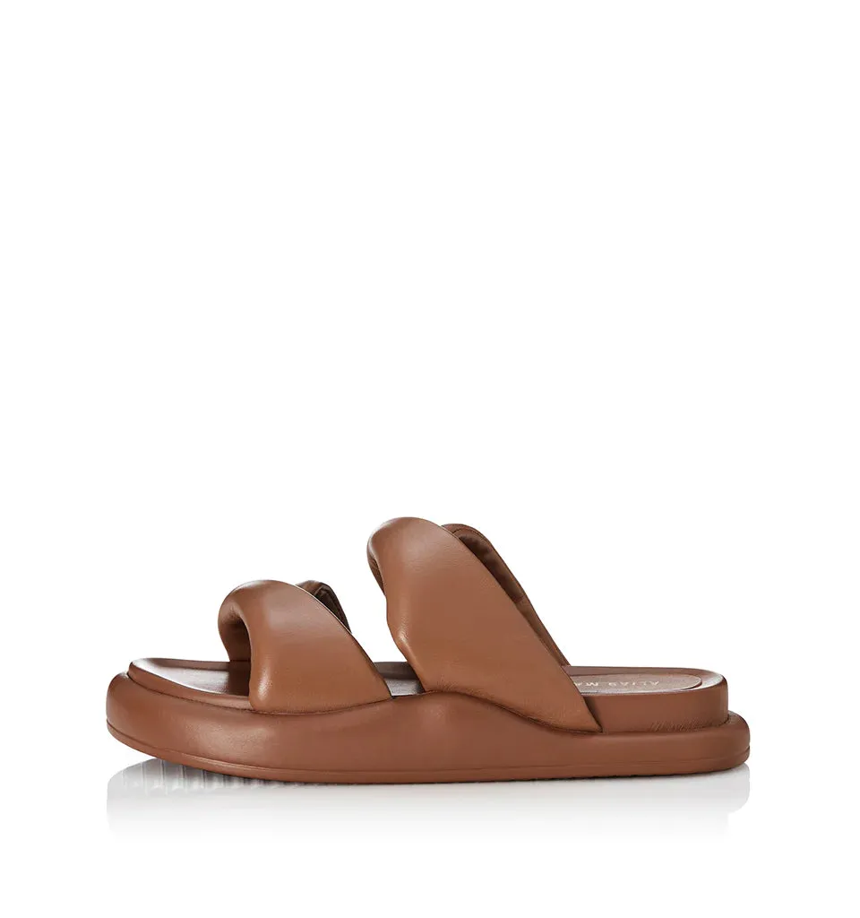 Therese Pecan Leather