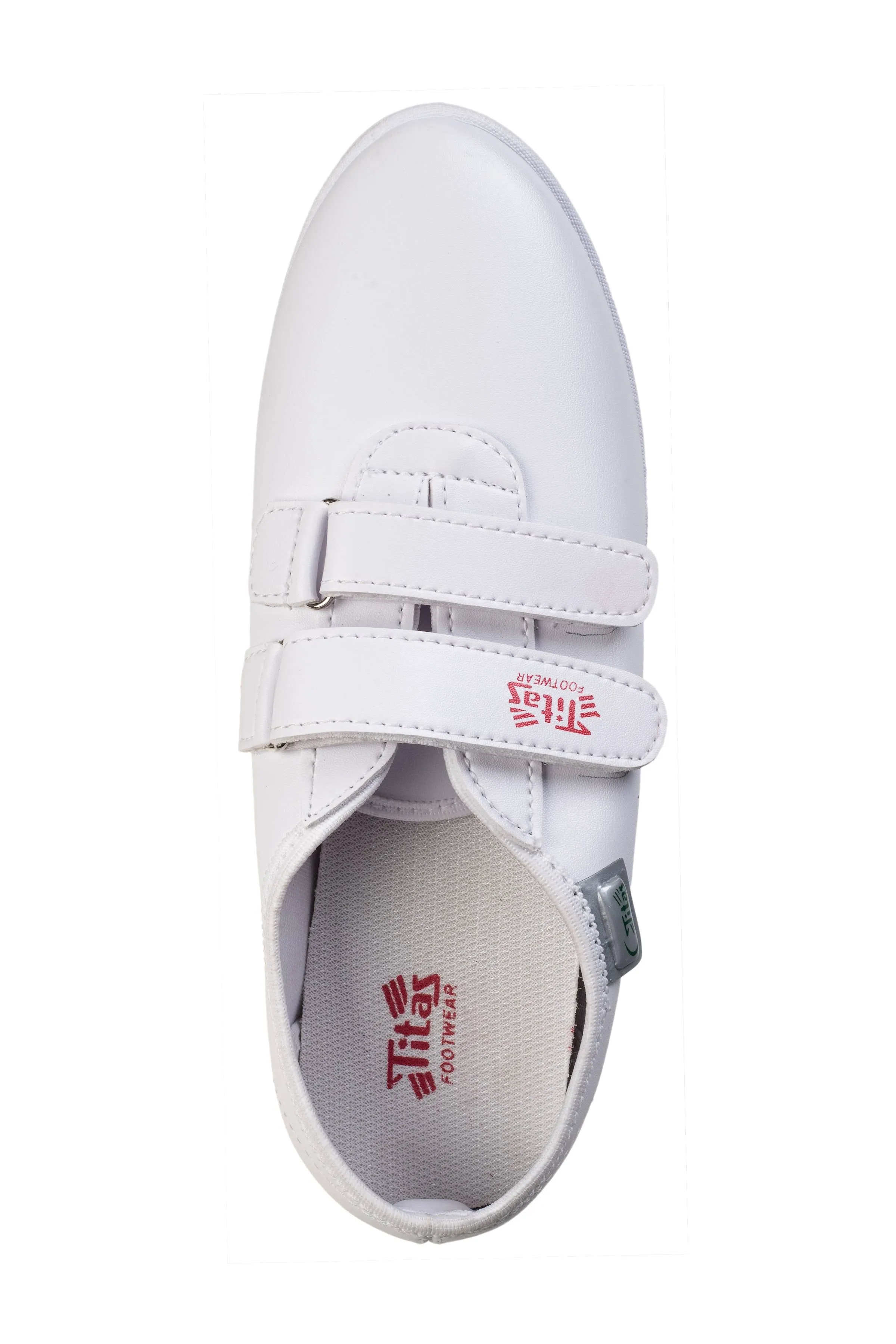 Titas Girls White Shoe