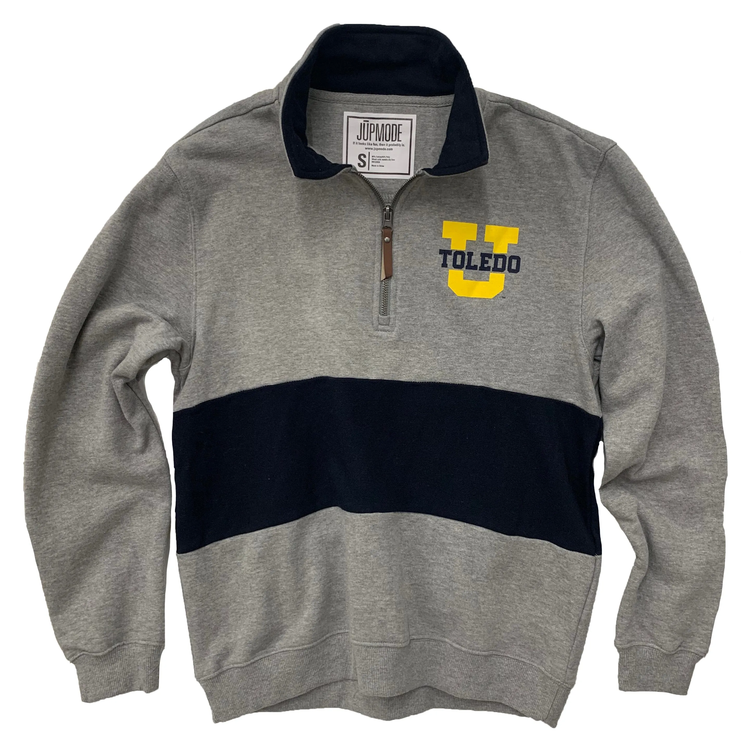 Toledo Rockets Color Block Quarter Zip (Discontinued)