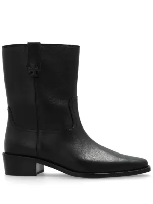 Tory Burch 45mm City Western ankle boots