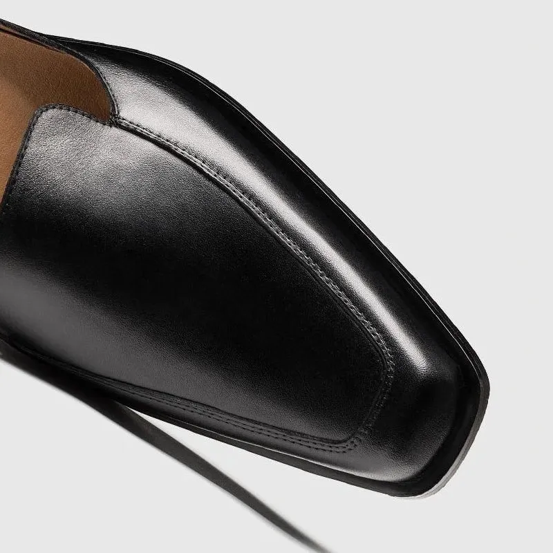 Victor Lévêque Black Leather Sandals