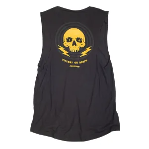 Victory or Death Women's Muscle Tank - Black