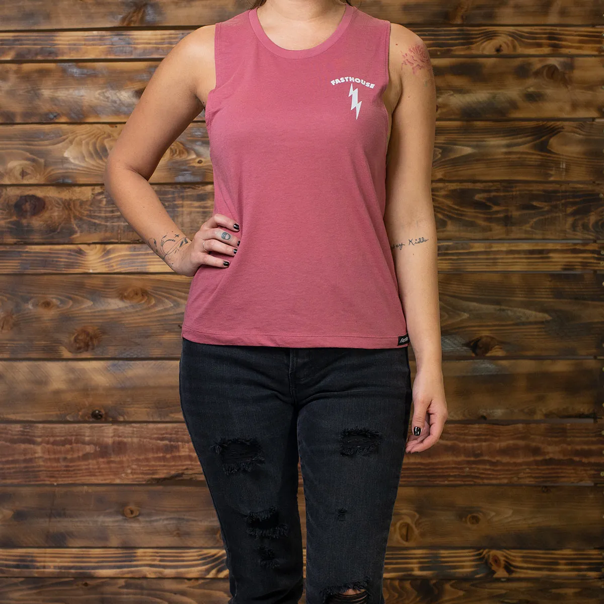 Victory or Death Women's Muscle Tank - Paprika
