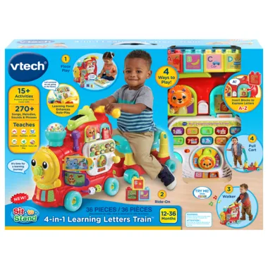 Vtech 4-in-1 Learning Letters Train