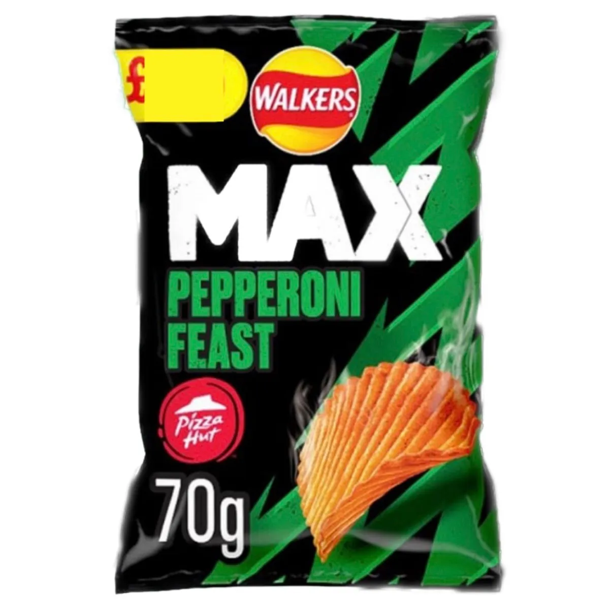 Walkers Max Pepperoni Feast (RRP:1.25) 70g