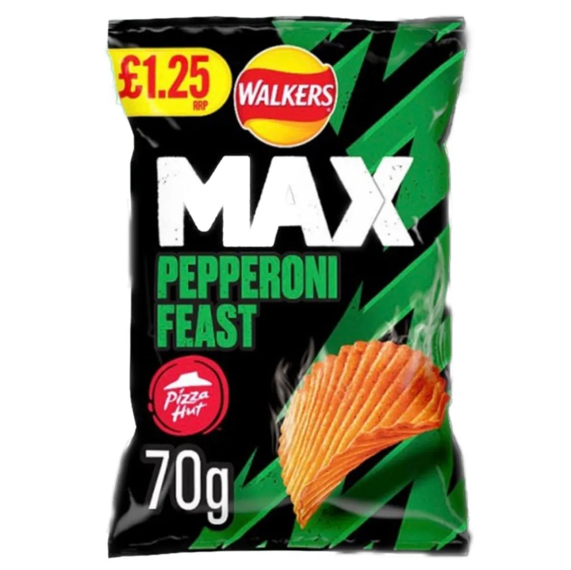 Walkers Max Pepperoni Feast (RRP:1.25) 70g