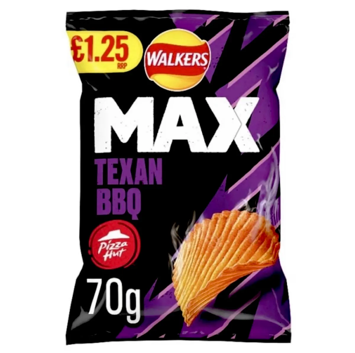 Walkers Max Texan BBQ (RRP:1.25) 70g