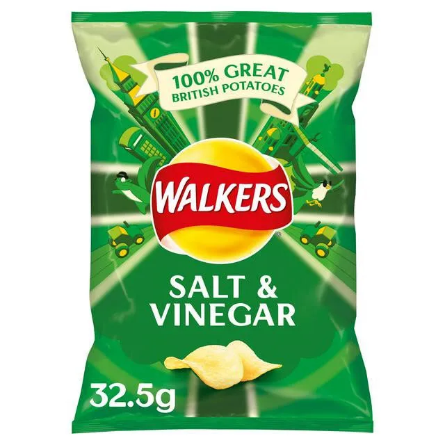 Walkers Salt & Vinegar 32.5g