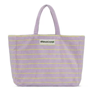 Weekend bag, Naram Towel, Lilac & Neon yellow