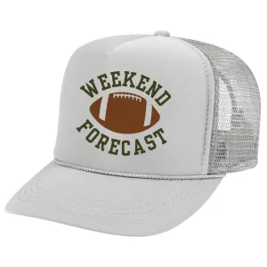 Weekend Football Forecast Trucker Hat - Grey