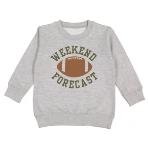 Weekend Forecast L/S Gray Sweatshirt