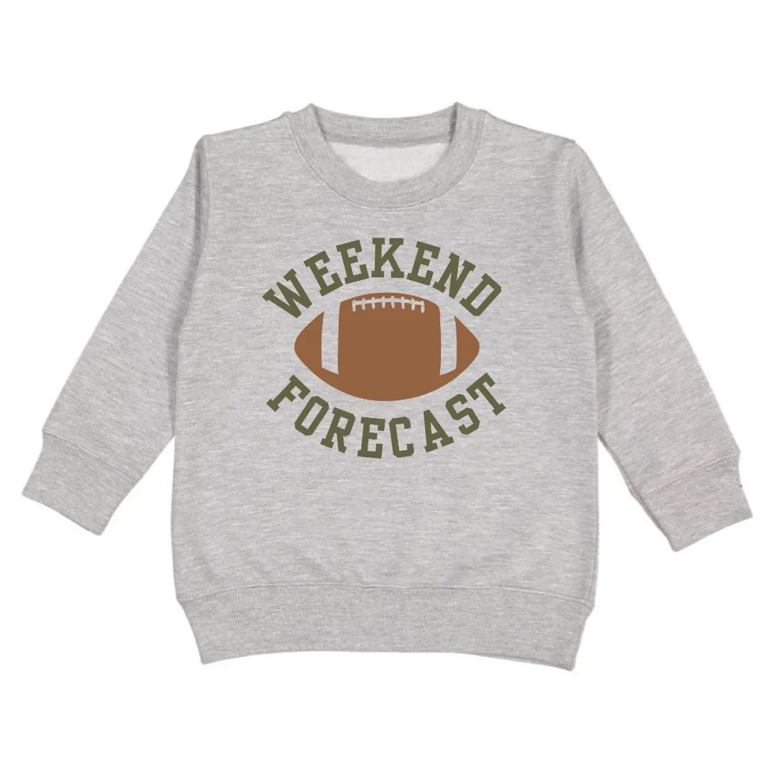Weekend Forecast L/S Gray Sweatshirt