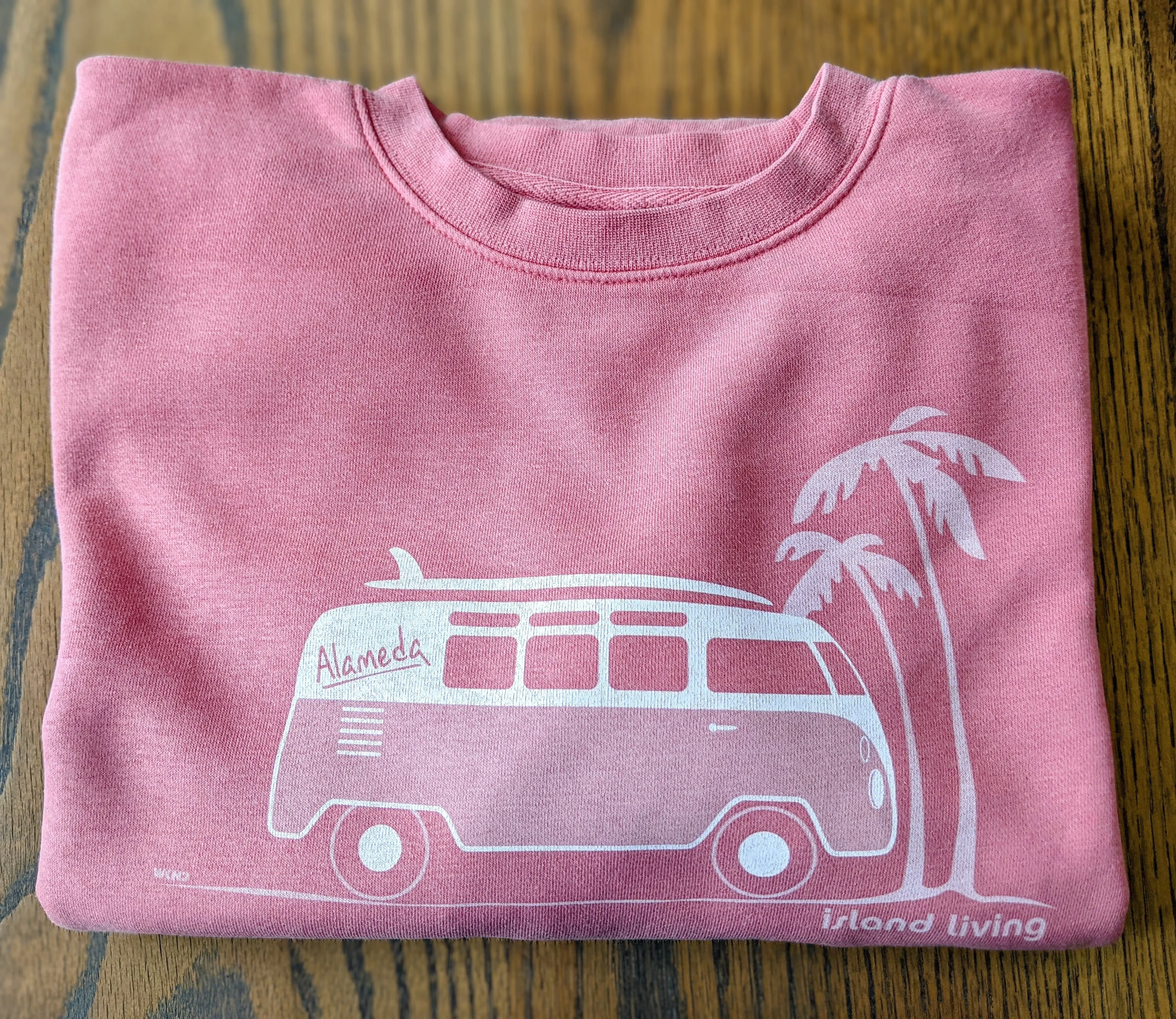 WKND EVERYDAY BUS PIGMENT DYED CREWNECK