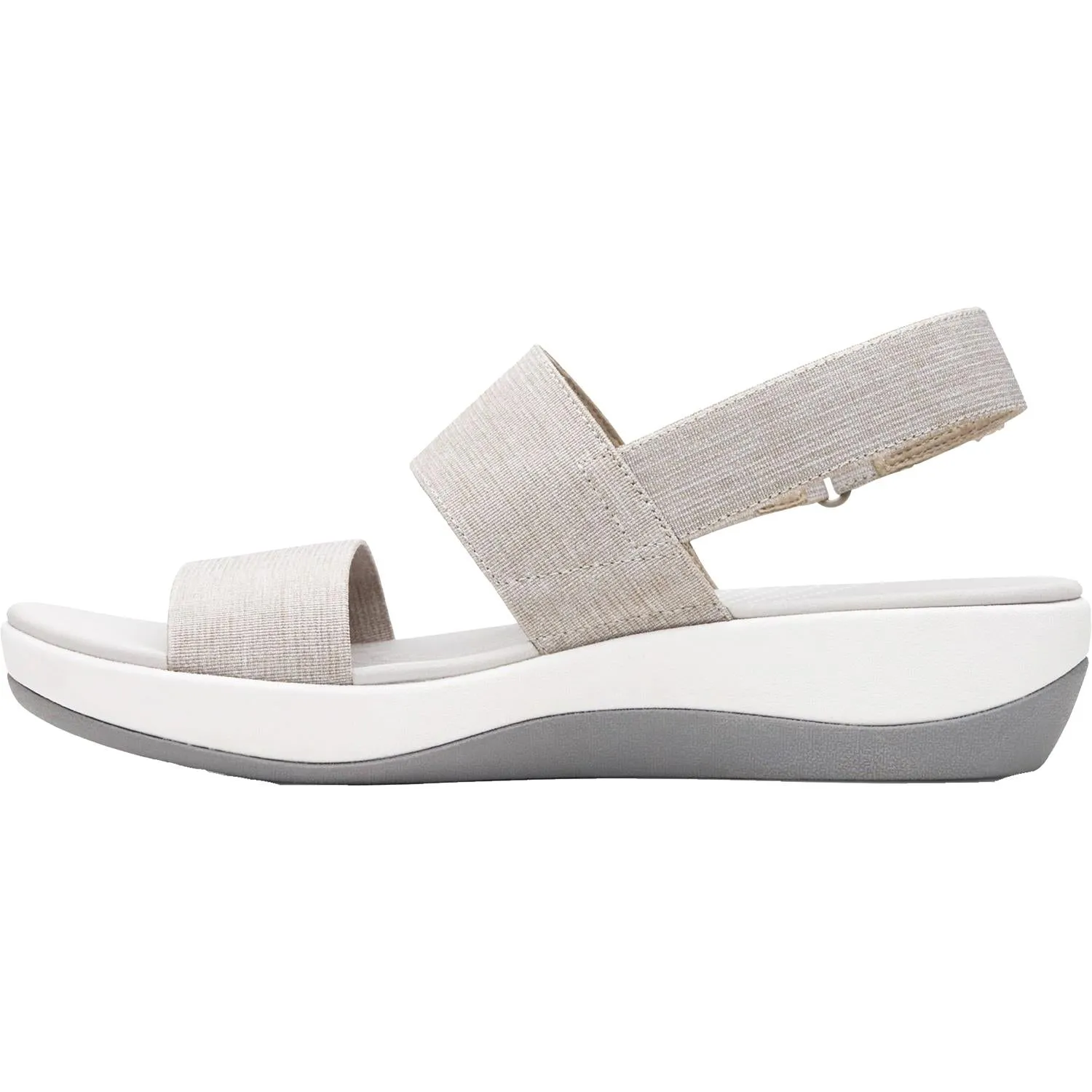 Women's Clarks Cloudsteppers Arla Jacory Sand Elastic Fabric