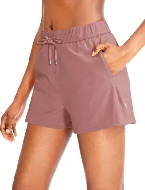Women'S Lounge Shorts 2.5'' Comfy Workout Hiking Athletic Running Casual Shorts for Women with Pockets