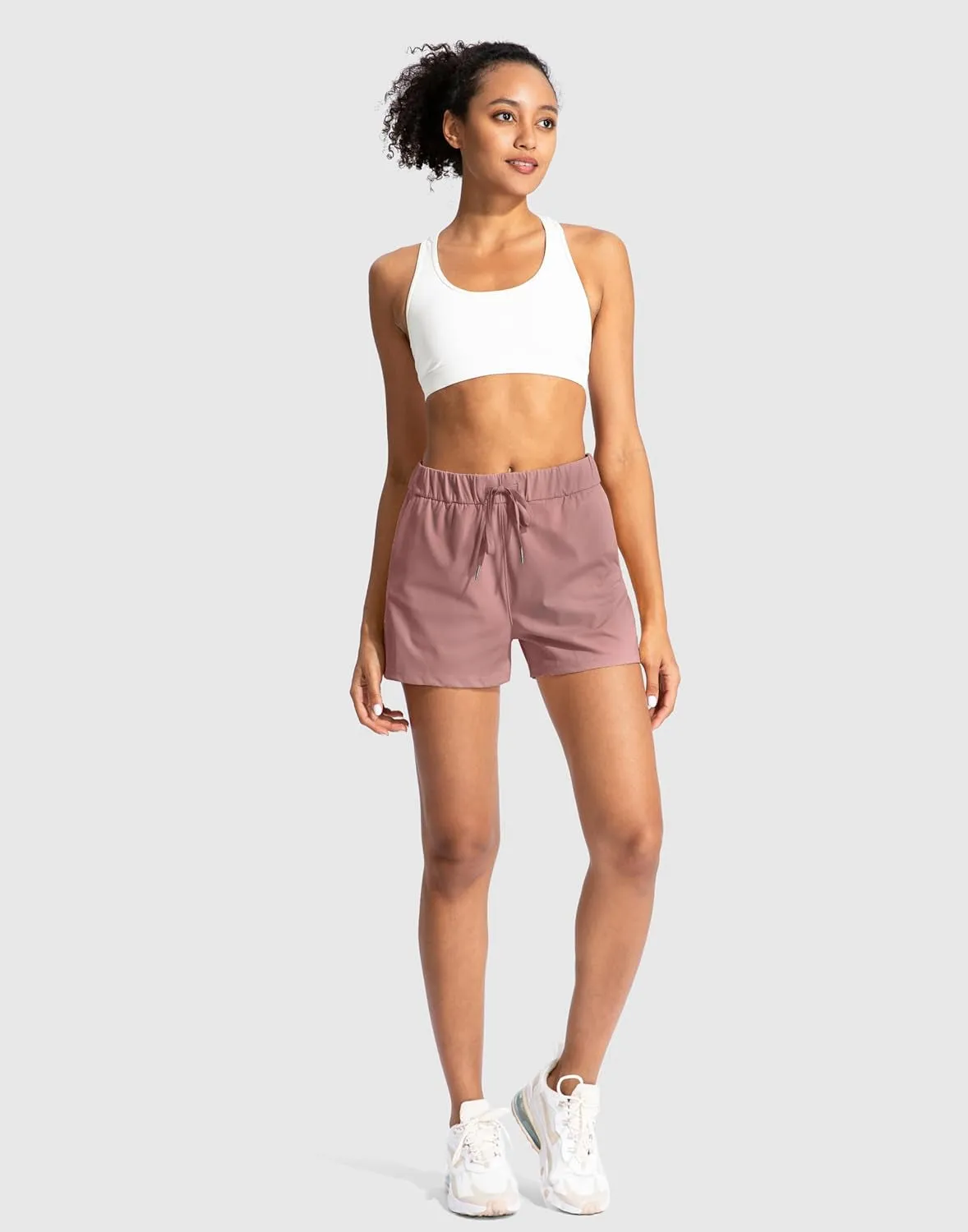Women'S Lounge Shorts 2.5'' Comfy Workout Hiking Athletic Running Casual Shorts for Women with Pockets