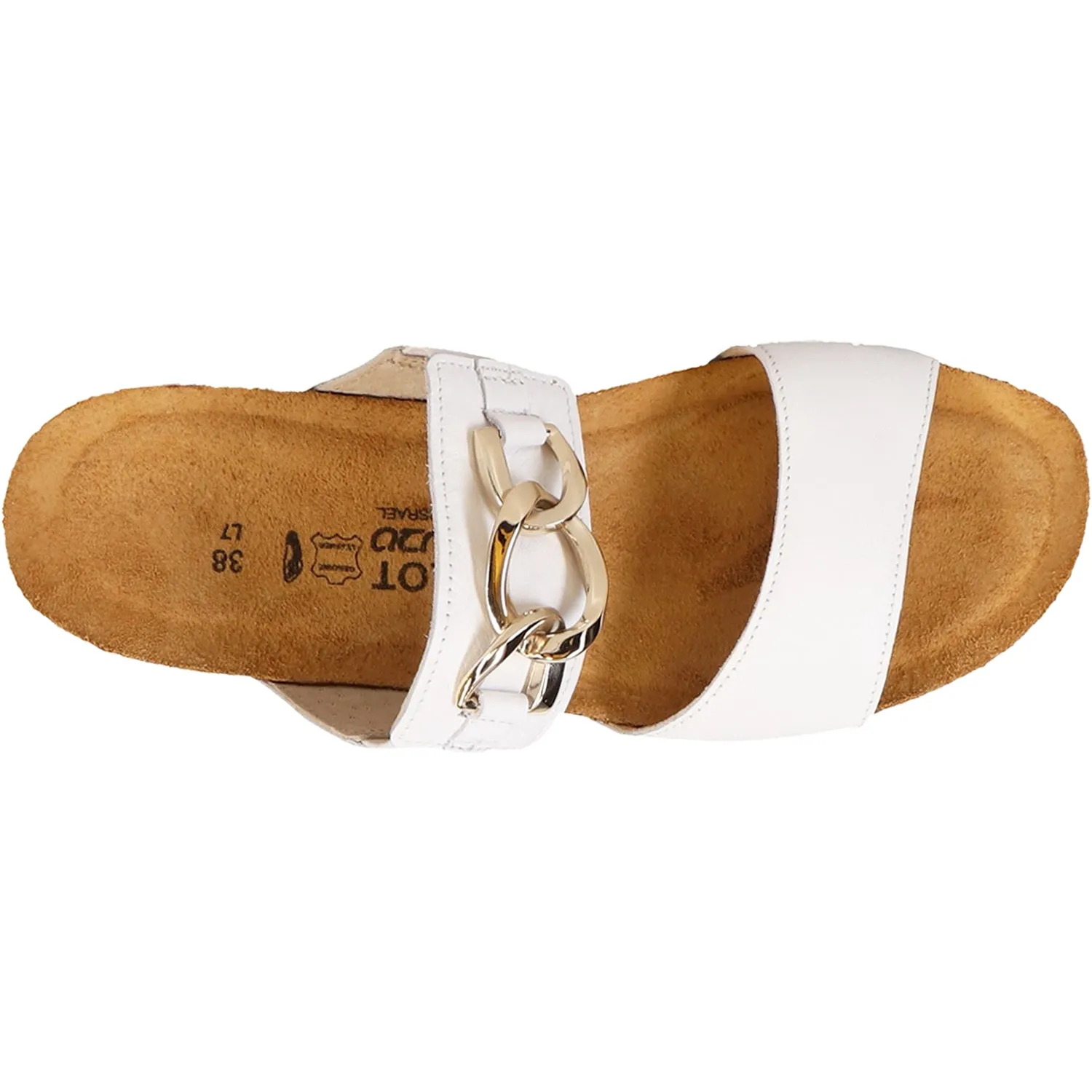 Women's Naot Victoria Soft White Leather