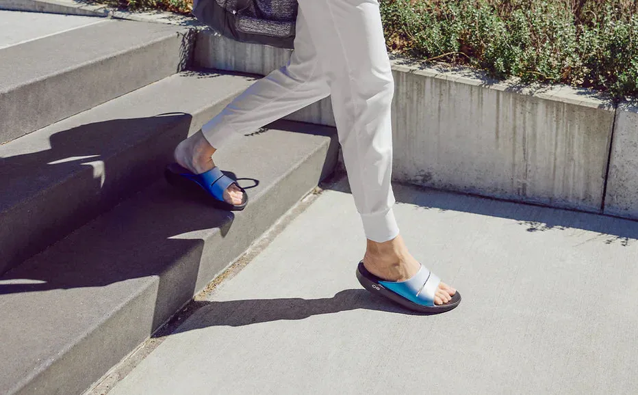 WOMEN'S OOFOS OOAHH LUXE SLIDE | ATLANTIS