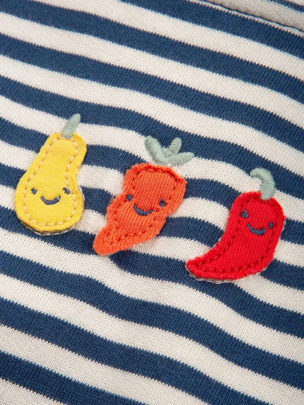 Wonky veg dungarees