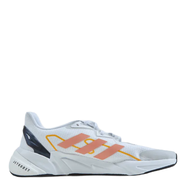 X9000L2 Shoes Cloud White / Ambient Blush / Acid Orange