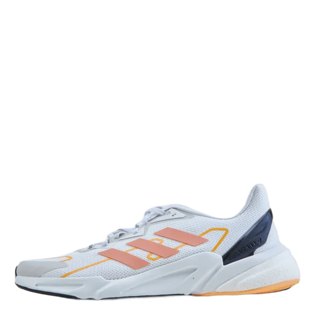 X9000L2 Shoes Cloud White / Ambient Blush / Acid Orange