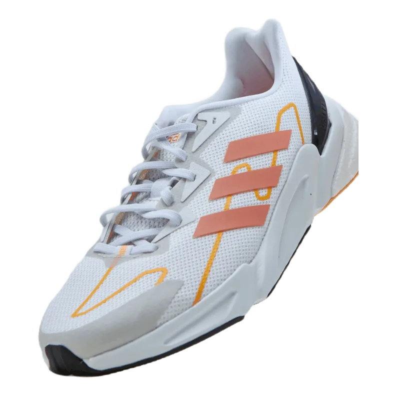 X9000L2 Shoes Cloud White / Ambient Blush / Acid Orange