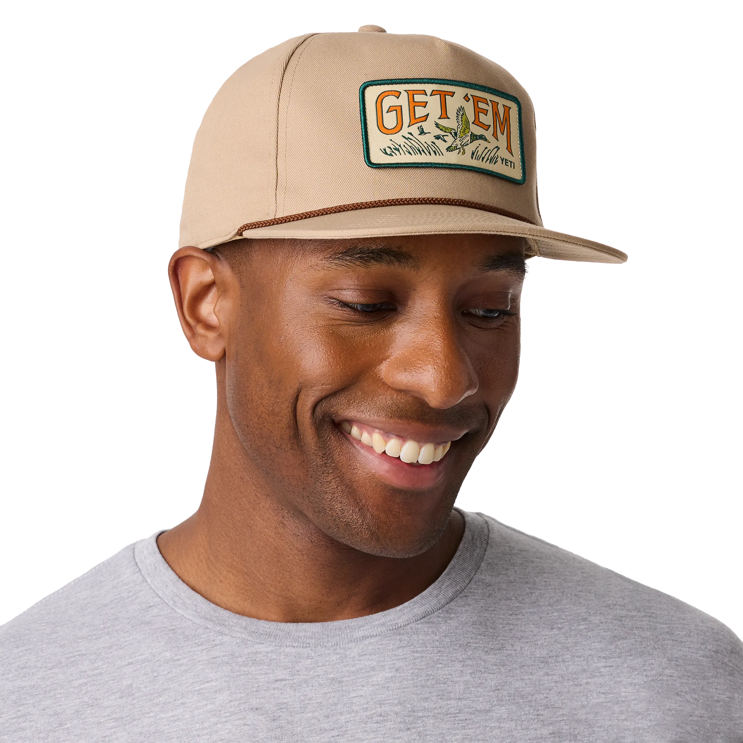 YETI® Wetlands Get 'Em Mid Pro Flat Brim Snapback